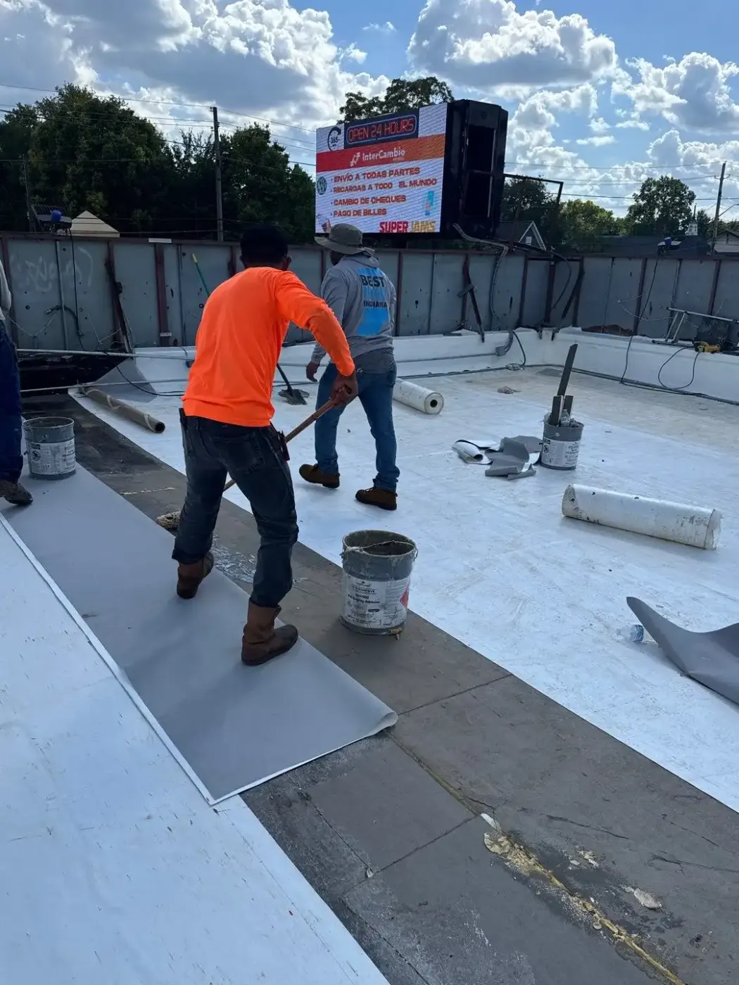 Membrane repair completed in Russellville